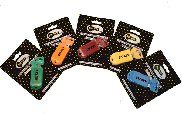 Ski & Snowboard Lock - Family Pack (Same Key)